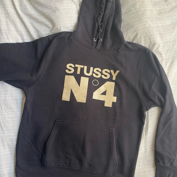 STUSSY Black sweatshirt Size XL - Picture 3 of 6